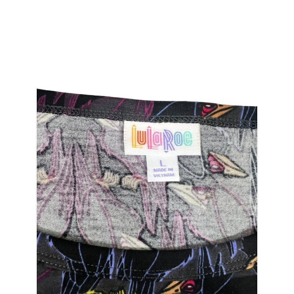 LuLaRoe Disney  Women's Black Crow Birds Top - Picture 4 of 7